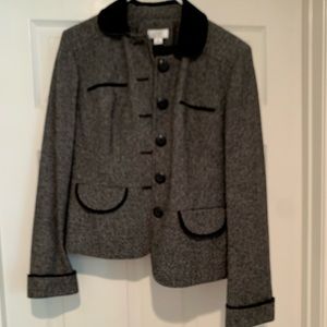 Retro Ann Taylor tweed suit